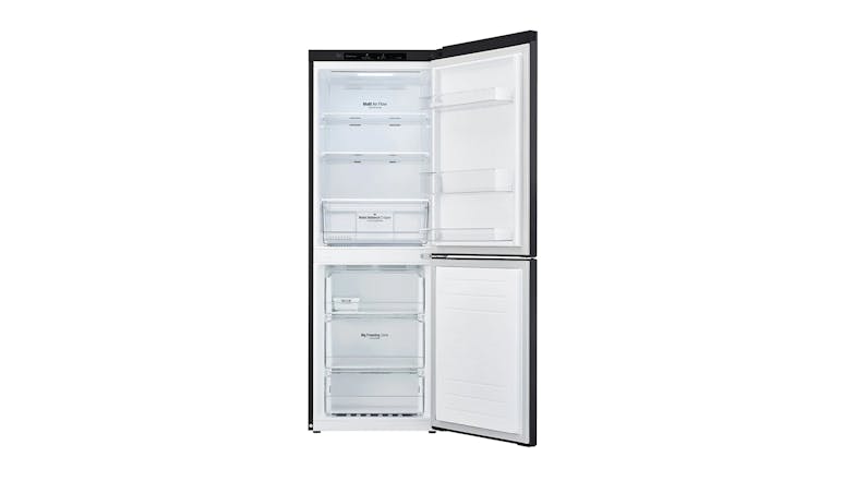 LG 306L Bottom Mount Fridge Freezer - Matte Black (GB-335MBL)