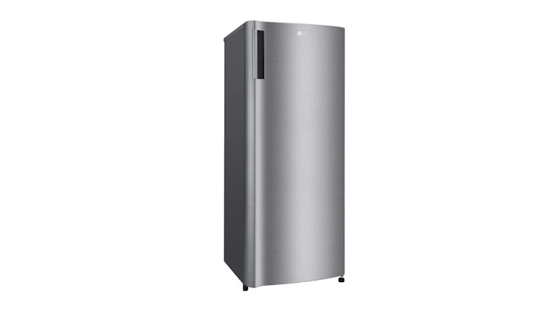 LG 194L Single Door Right Hand Fridge - Platinum Silver