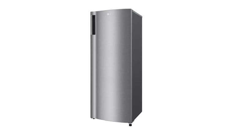 LG 194L Single Door Right Hand Fridge - Platinum Silver