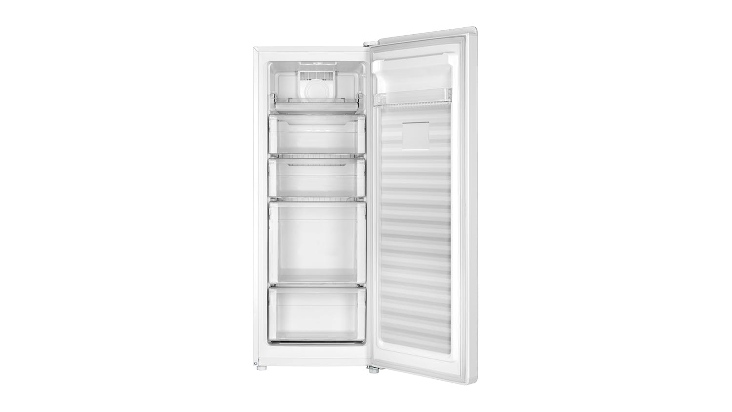 Haier 167L Single Door Vertical Right Hand Freezer - White