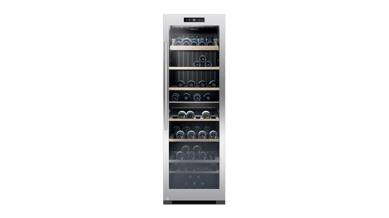 Fisher & Paykel 144 Bottle Dual Zone Right Hand Wine Cabinet - Stainless Steel