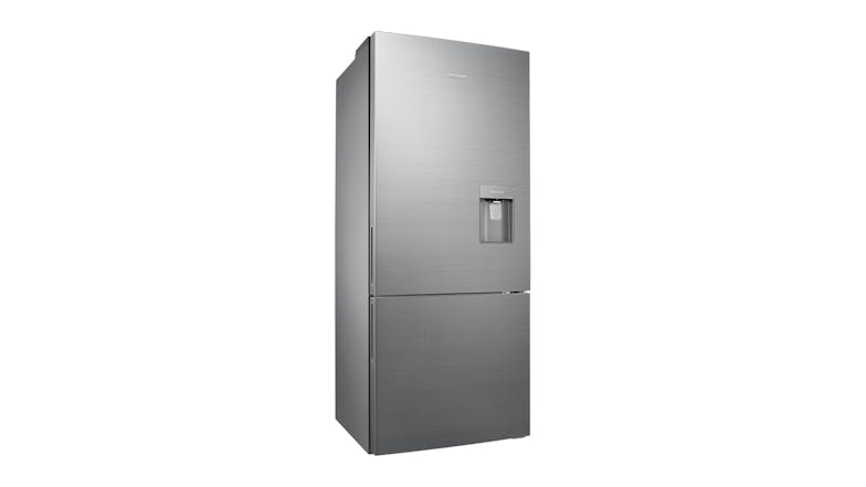 Samsung 424L Bottom Mount Fridge Freezer with Water Dispenser - Metal Silver (SRL446DLS)