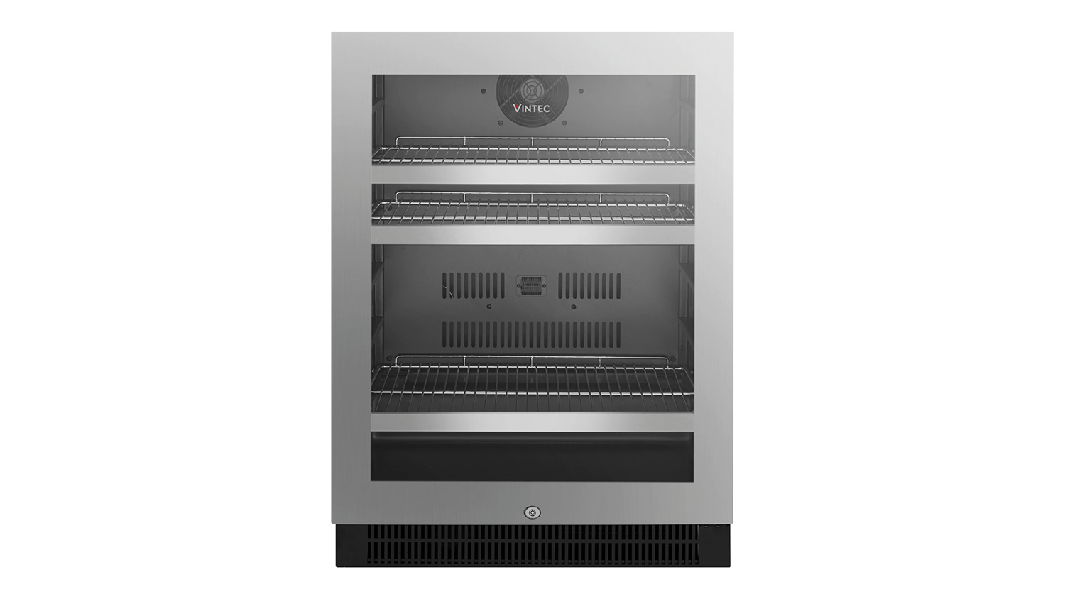 Vintec 100 Beer Bottle Beverage Centre Bar Fridge Stainless Steel