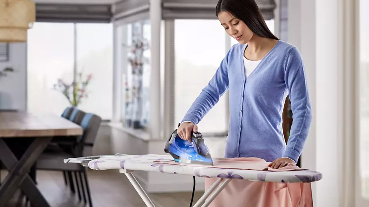 Philips PerfectCare GC3920/24 Steam Iron - Blue Black