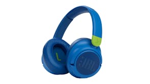 JBL JR 460NC Noise-Cancelling Wireless Over-Ear Kids Headphones - Blue