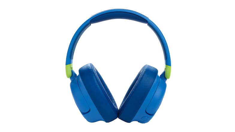 JBL JR 460NC Noise-Cancelling Wireless Over-Ear Kids Headphones - Blue