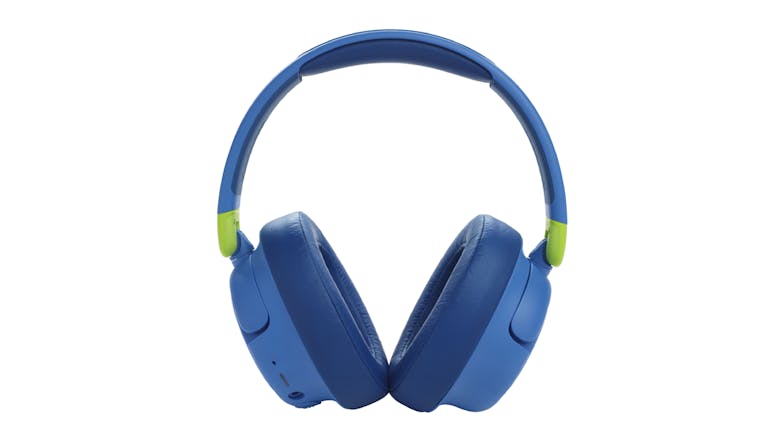 JBL JR 460NC Noise-Cancelling Wireless Over-Ear Kids Headphones - Blue