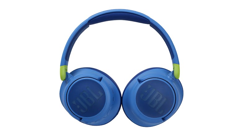 JBL JR 460NC Noise-Cancelling Wireless Over-Ear Kids Headphones - Blue