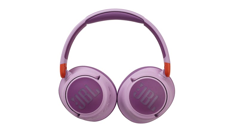 JBL JR 460NC Noise-Cancelling Wireless Over-Ear Kids Headphones - Pink