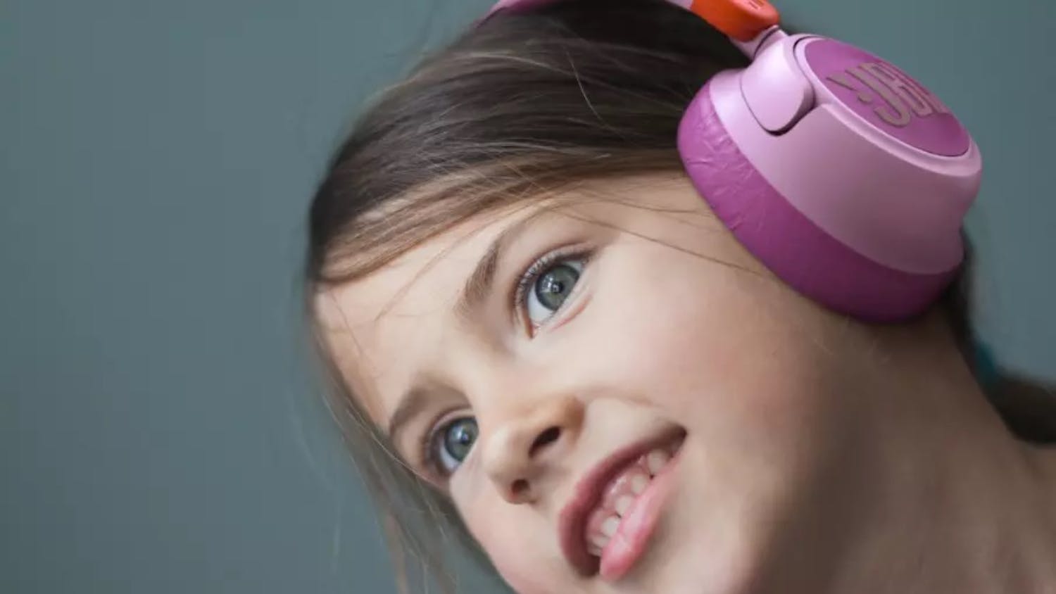 JBL JR 460NC Noise-Cancelling Wireless Over-Ear Kids Headphones - Pink