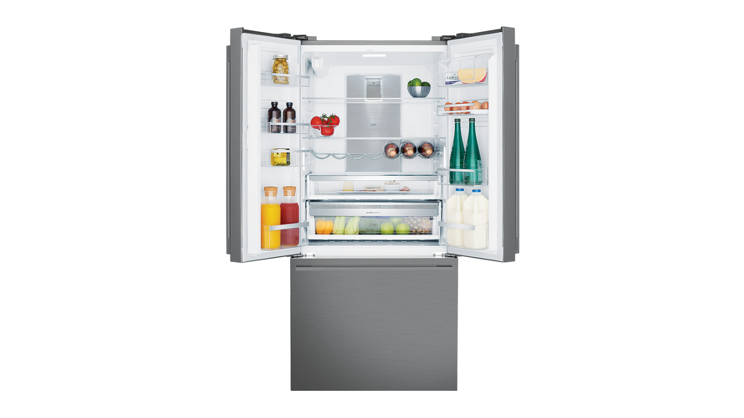 Electrolux 491L French Door Fridge Freezer - Dark Stainless Steel