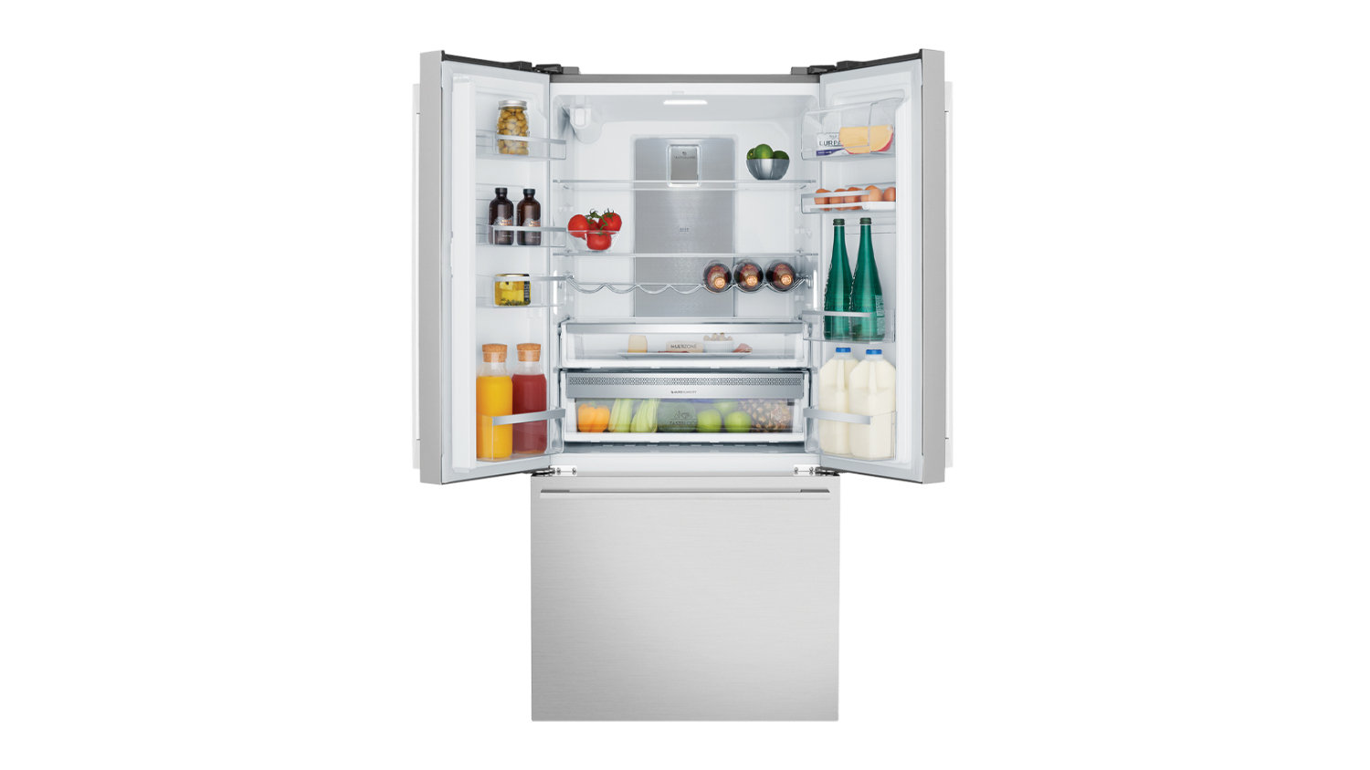 Electrolux 491L French Door Fridge Freezer with Ice & Water Dispenser - Stainless Steel (EHE5267SC)