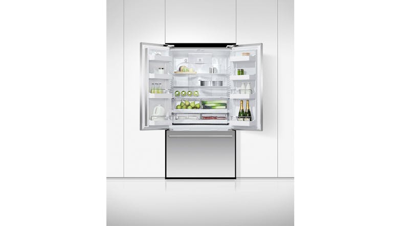 Fisher & Paykel 569L ActiveSmart French Door Bar Handle Fridge Freezer - Stainless Steel