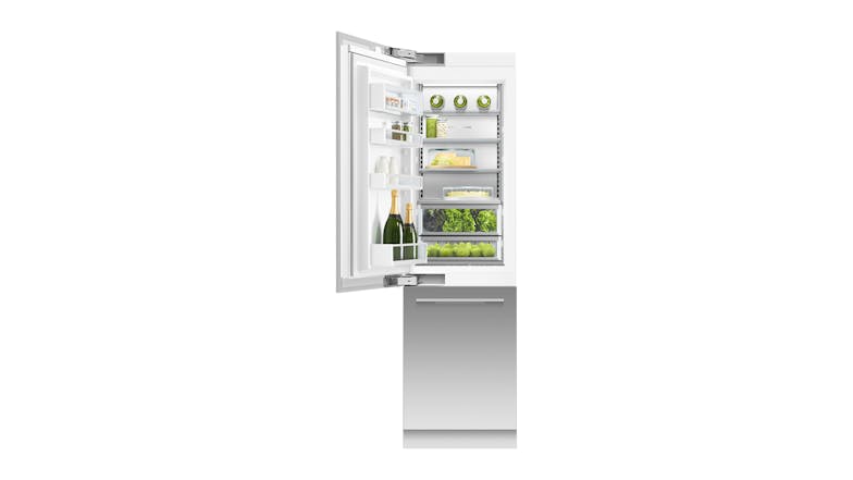 Fisher & Paykel 342L ActiveSmart Integrated Ice & Water Bottom Mount Left Hand Fridge Freezer - Panel Ready (RS6121WLUK1)