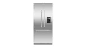 Fisher & Paykel 417L Integrated French Door Ice & Water Fridge Freezer - Panel Ready