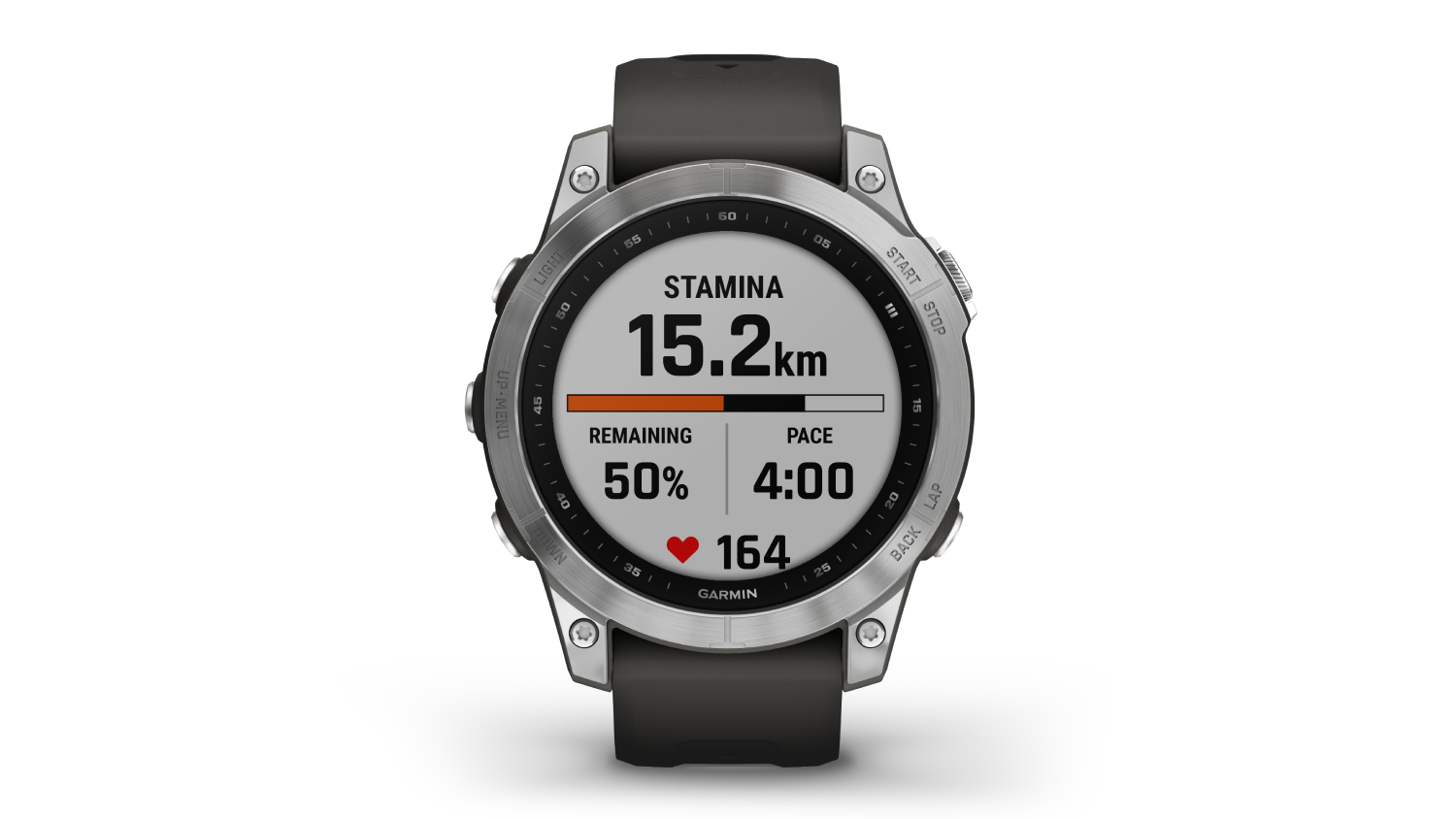 Garmin Fenix 7 - Silver with Graphite Band | Harvey Norman New Zealand