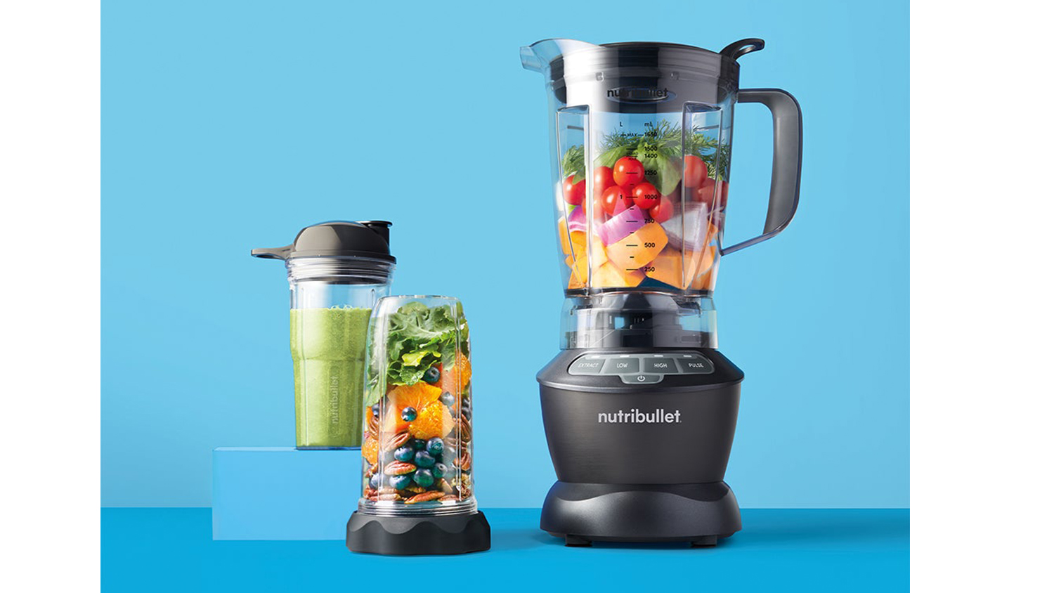 NutriBullet 1000W 2.0 Combo Blender Black Harvey Norman New Zealand