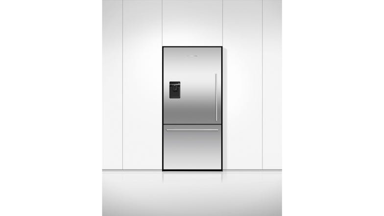 Fisher & Paykel 491L Bottm Mount Fridge Freezer - Stainless Steel