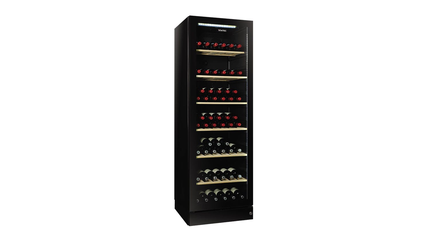 Vintec 198 Bottle Multi-Temp Wine Cabinet - Left Hand