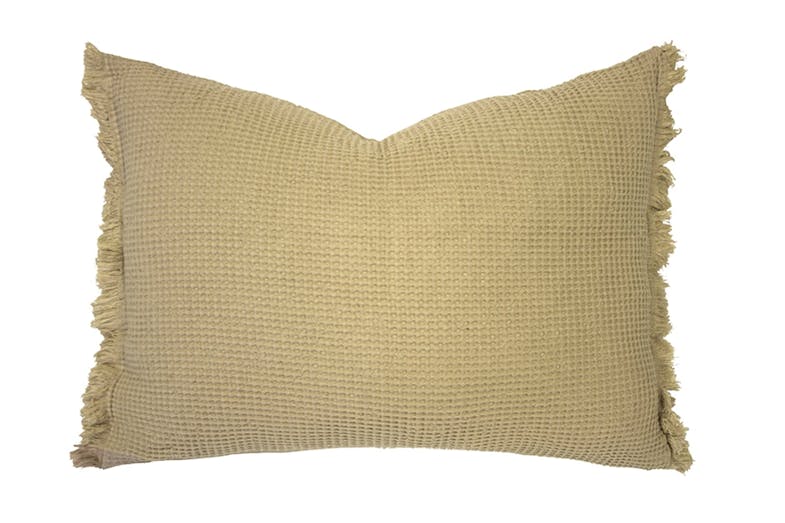 Wanda Breakfast Cushion by Bambury - Flax