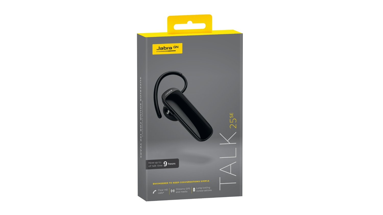 Jabra Talk 25 SE Bluetooth Headset Black Harvey Norman New Zealand