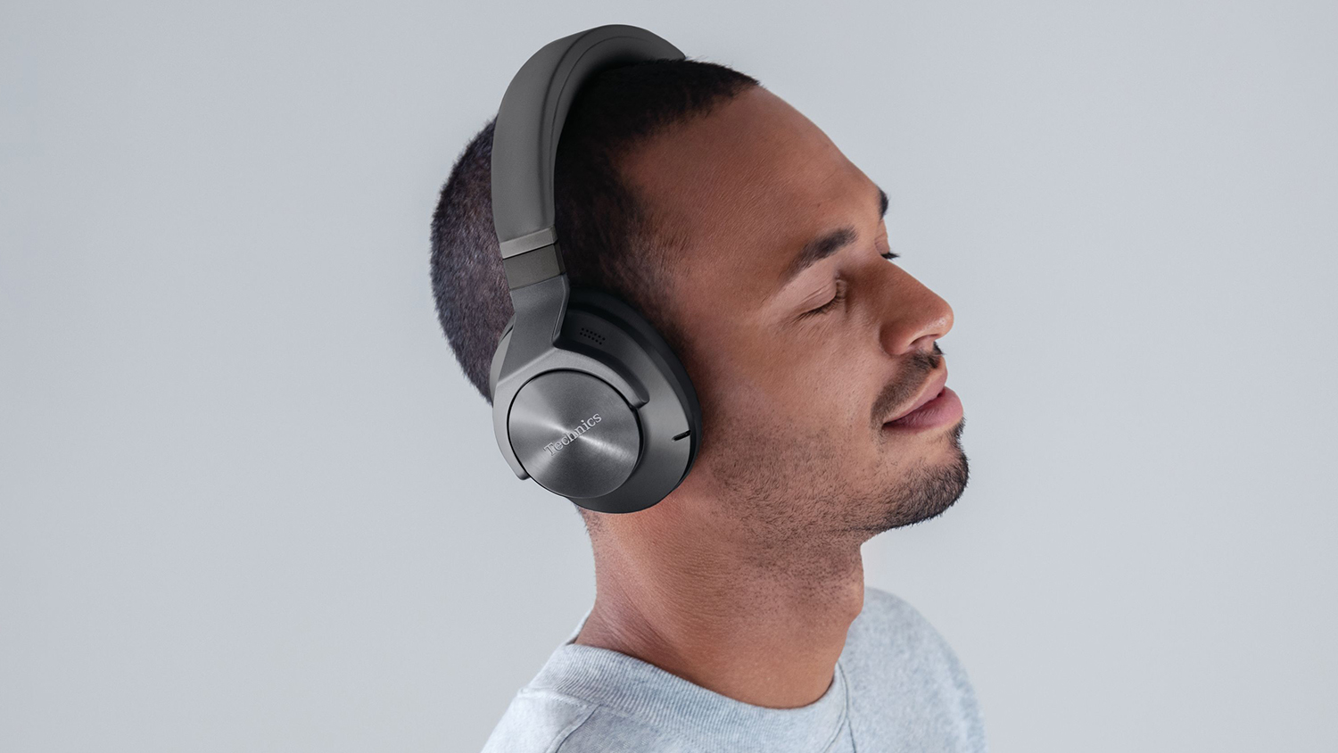 Technics EAH-A800 Wireless Noise Cancelling Over-Ear Headphones - Black