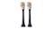 Philips Sonicare A3 Premium 2 Pack HX9092/96 Brush Heads - Black