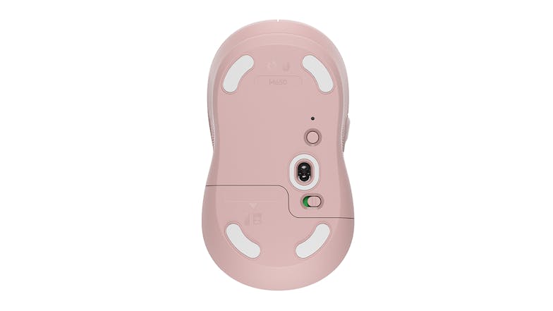 Logitech Signature M650 Wireless Mouse - Rose (Medium)