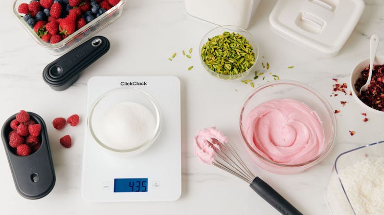 Clickclack Electronic Scales - White