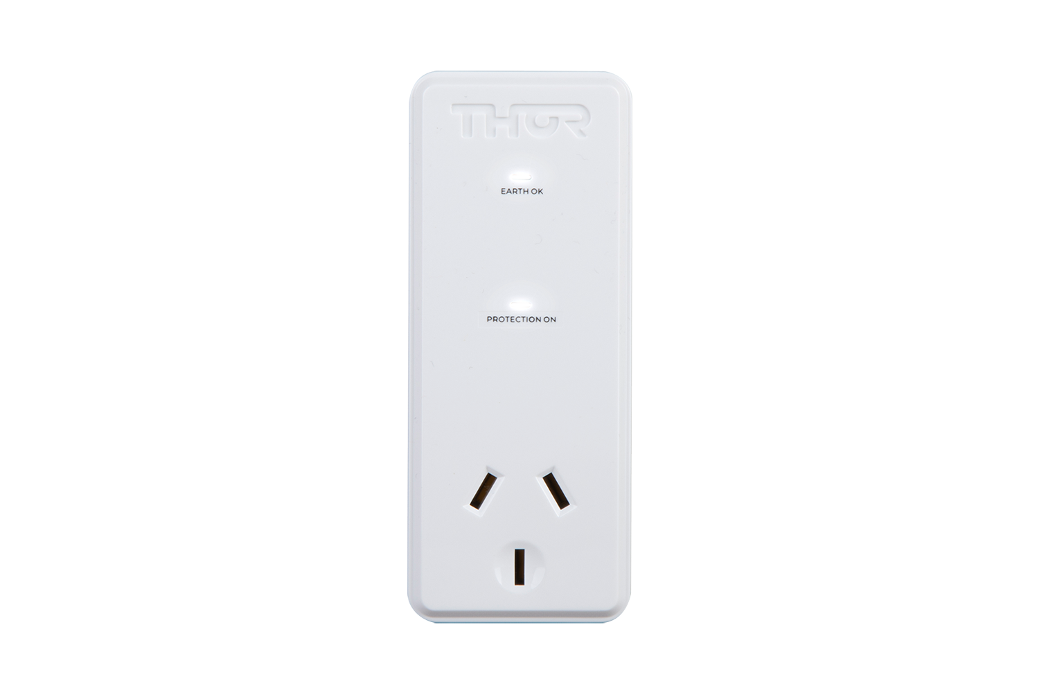 Thor Surge Protector & Power Filter - 1 Power Socket - White (Alpha 1/A1A)