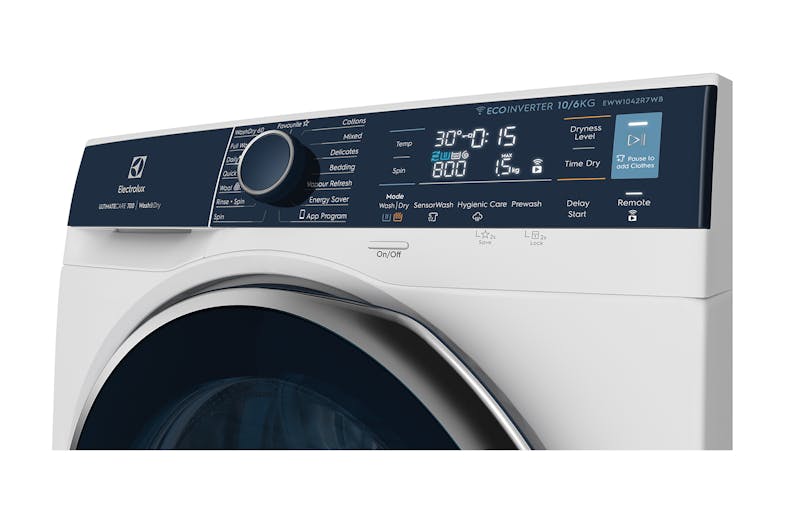 Electrolux 10KG/6KG 14 Program UltimateCare 700 Front Loading Washer and Dryer Combo - White
