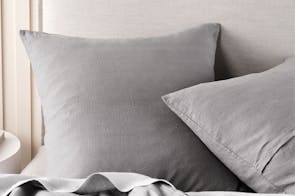 Nimes Ash European Pillowcase by Savona