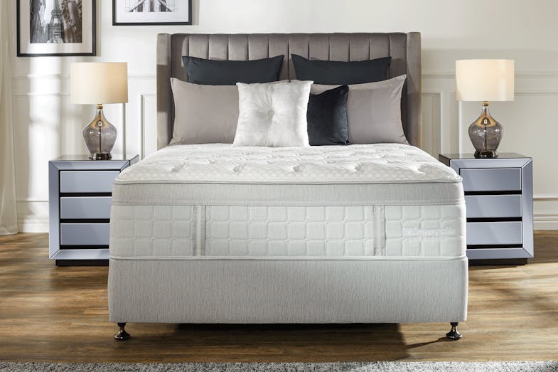 Bellevue Medium King Bed by Sealy Posturepedic