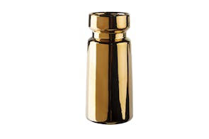 Cylinder Medium Vase Gold by Capulet Home