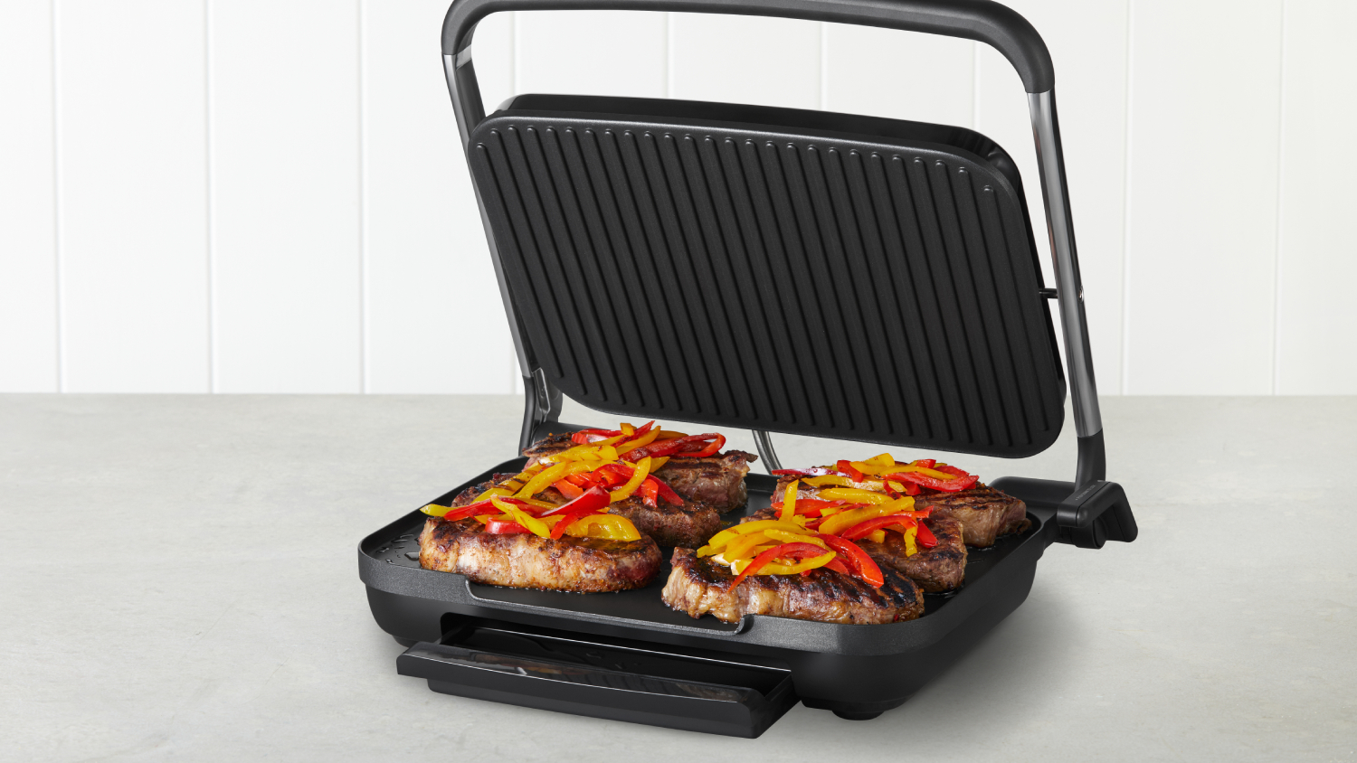 Sunbeam Cafe Style 2 Slice Sandwich Press & Grill - Stainless Steel (GRM2000SS)