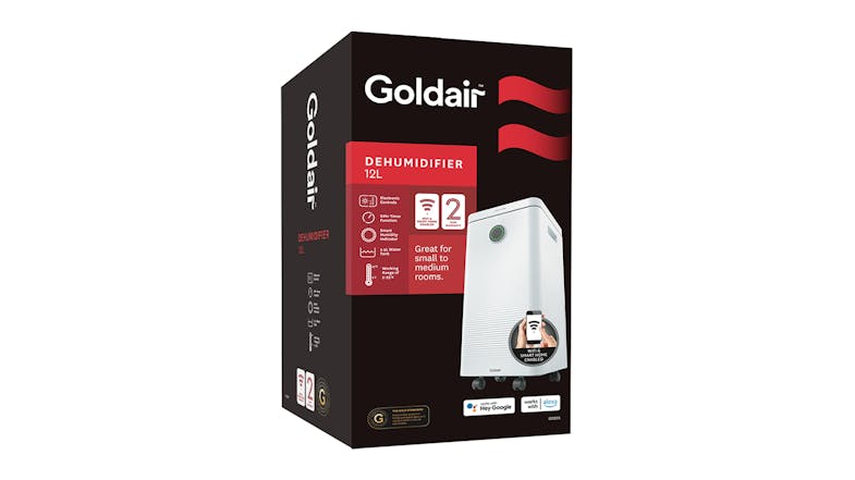 Goldair 12L WiFi Dehumidifier