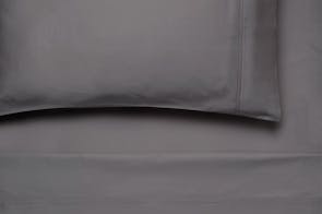 250tc Cotton Ash Sheet Set by Savona - 45cm drop