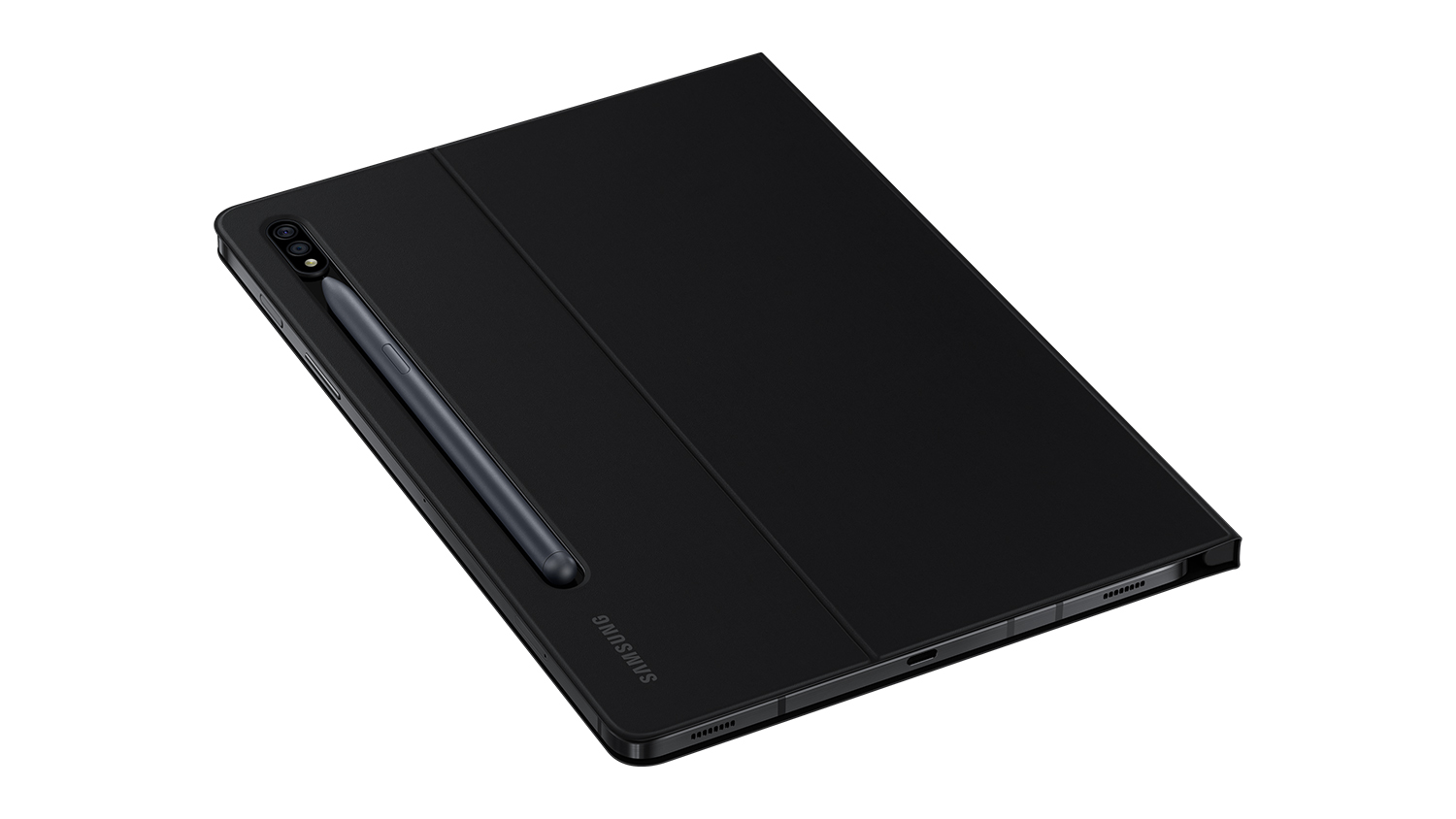 Samsung Book Cover for Galaxy Tab S7/S8 Black Harvey Norman New Zealand
