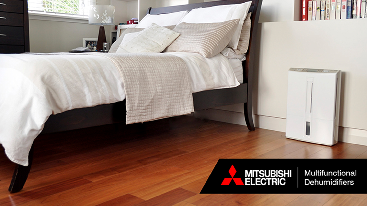 Mitsubishi Electric 22L Oasis Classic Dehumidifier - White (MJ-E22VX)