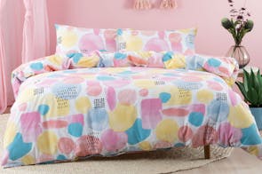 Cassia Pink Duvet Cover by Nu Edition
