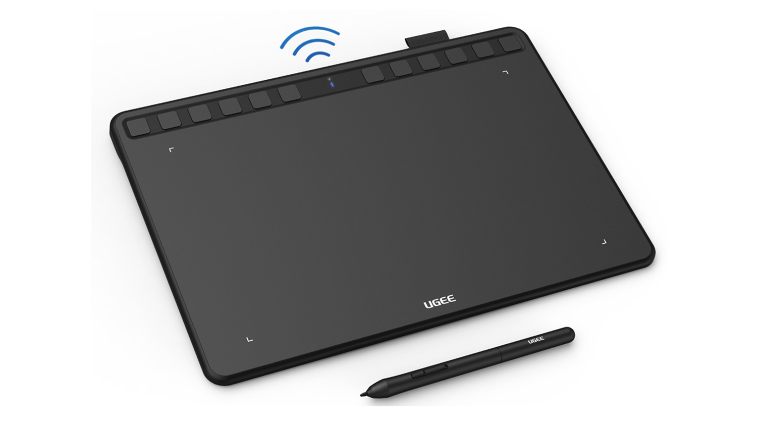 UGEE S1060W 10x6" Wireless Graphic Tablet with Pen Black Harvey