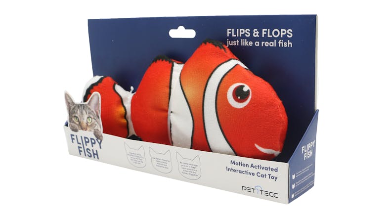 Pettecc Flippy Fish - Clown | Harvey Norman New Zealand