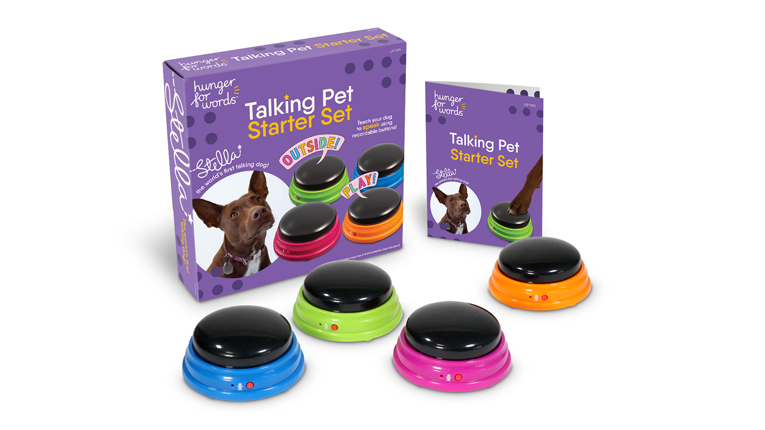 Hunger For Words Talking Pet Starter Set