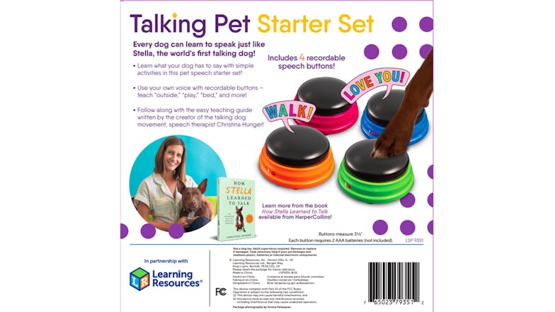 Hunger For Words Talking Pet Starter Set