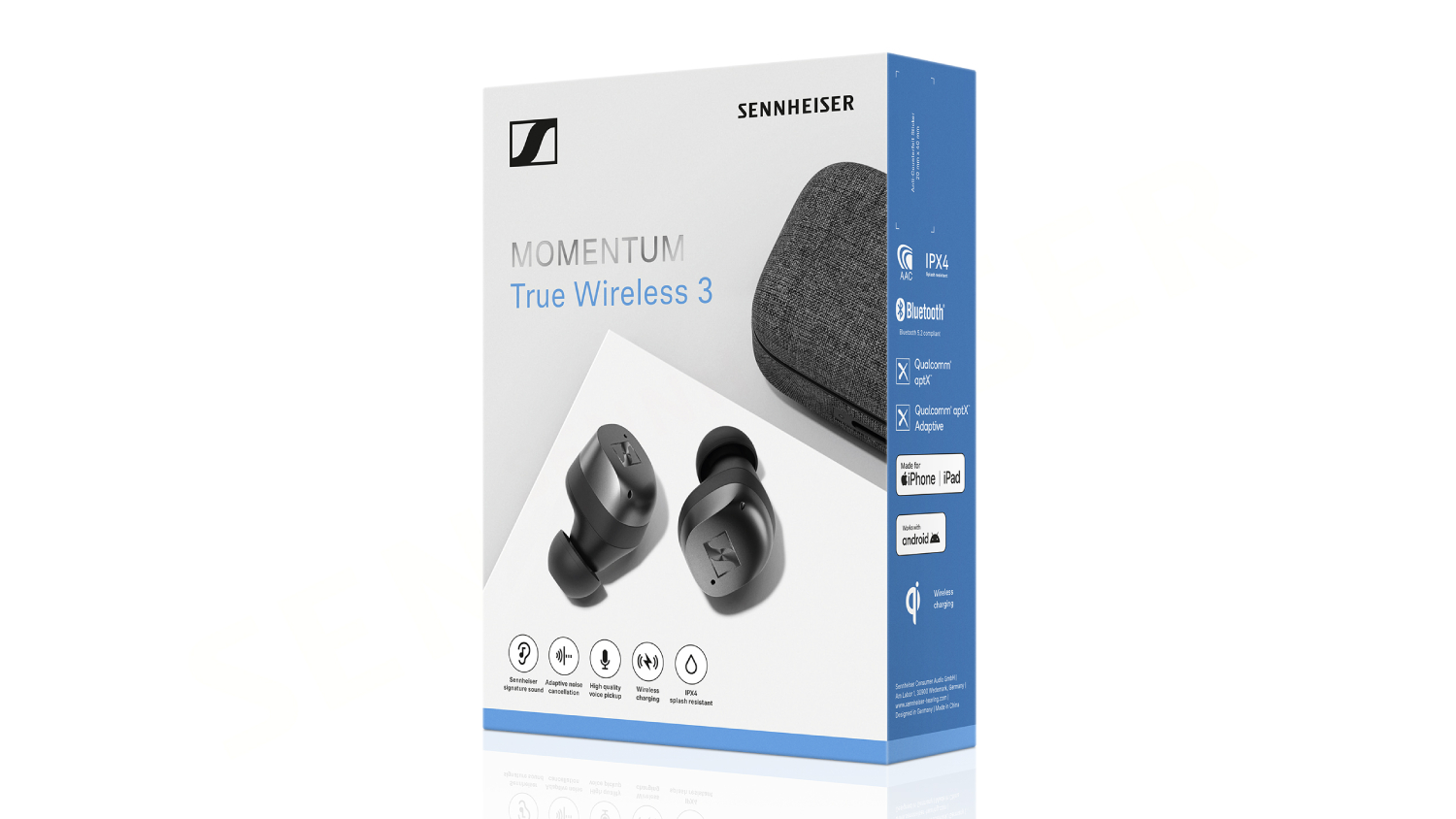 Sennheiser Momentum True Wireless Earbuds Black