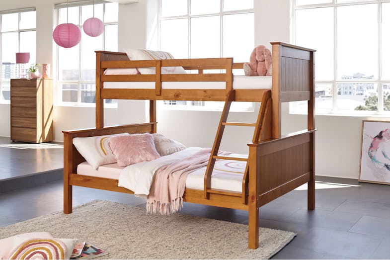 Brooklyn Bunk Bed Frame by Nero Furniture - Oak