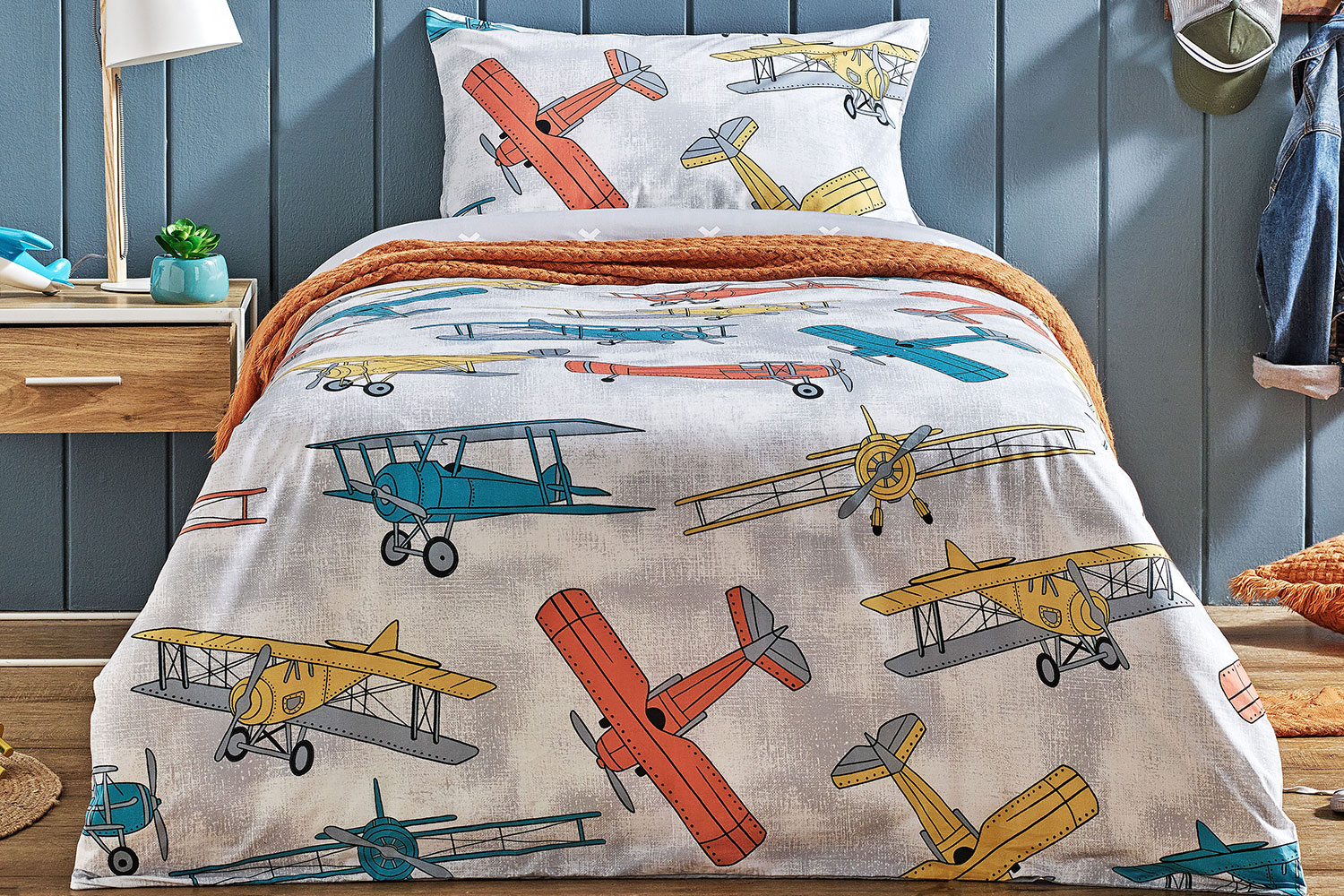 airplane quilt cover