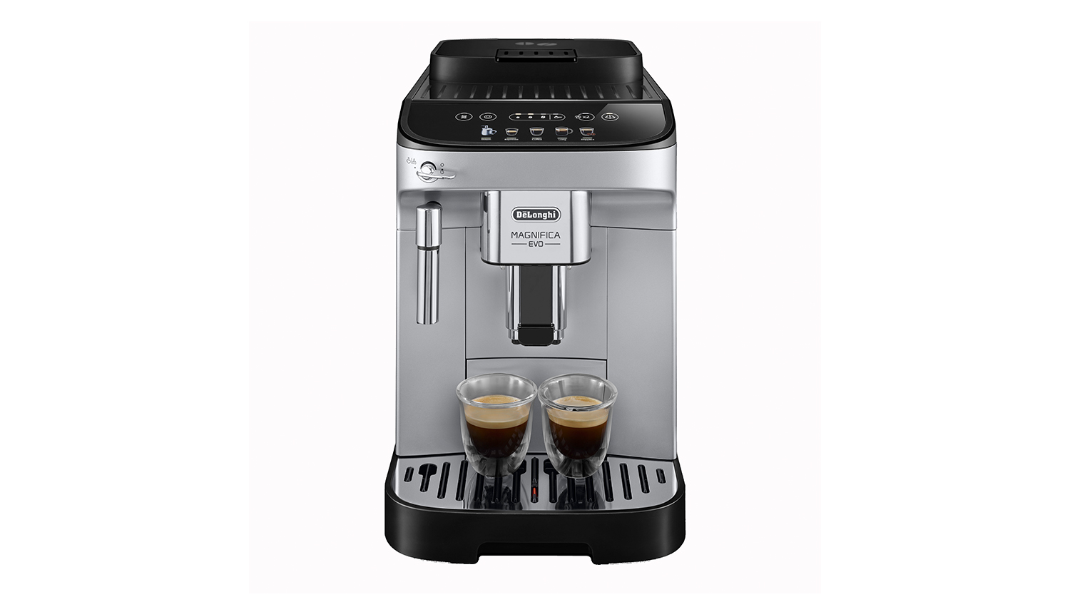 DeLonghi Magnifica Evo Espresso Machine Silver Harvey Norman