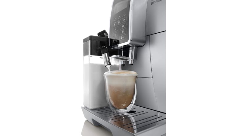 DeLonghi Dinamica Automatic Espresso Machine - Silver/Black
