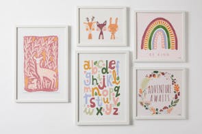 Woodland Assorted Wall Art Pack by Jiggle and Giggle